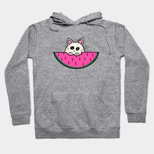 Watermelon cat Hoodie